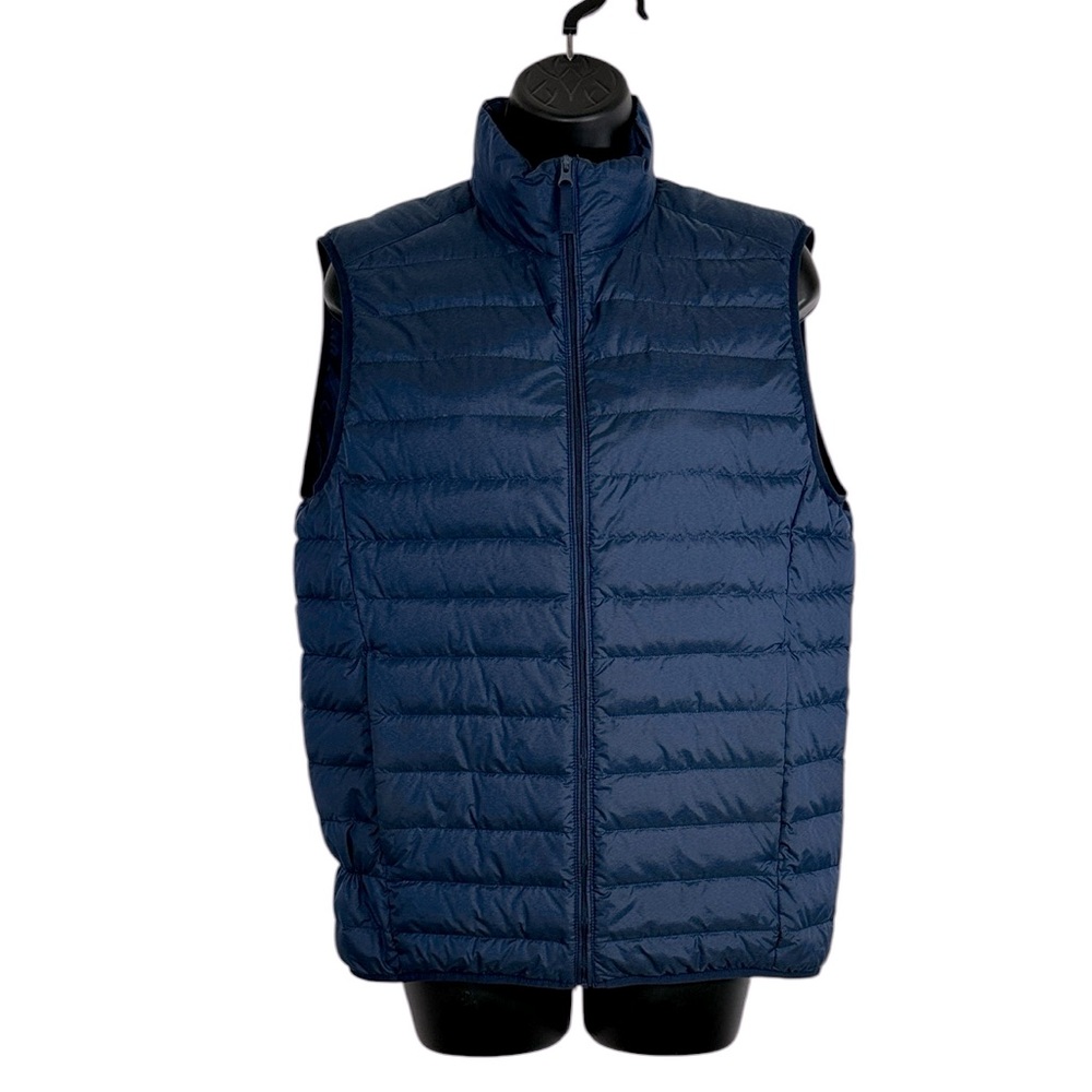 Uniqlo Navy Ultra Light Down Packable Puffer Vest Sz S
